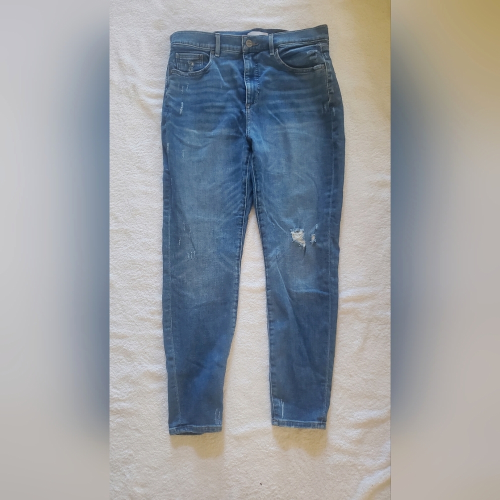 LOFT High Rise Skinny Jeans